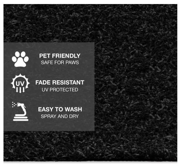 TRAIL STEP RUG 24.125' BLK 4 p